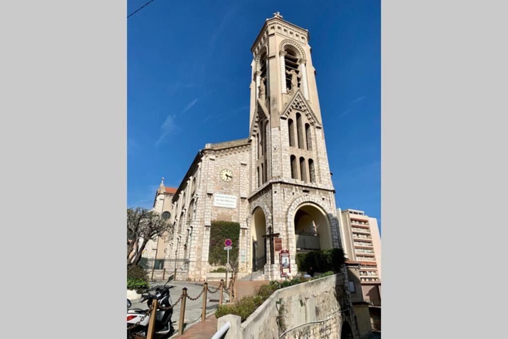 Great Studio With A Sea View And Parking In 400 Meters From Monaco Beausoleil Exterior foto