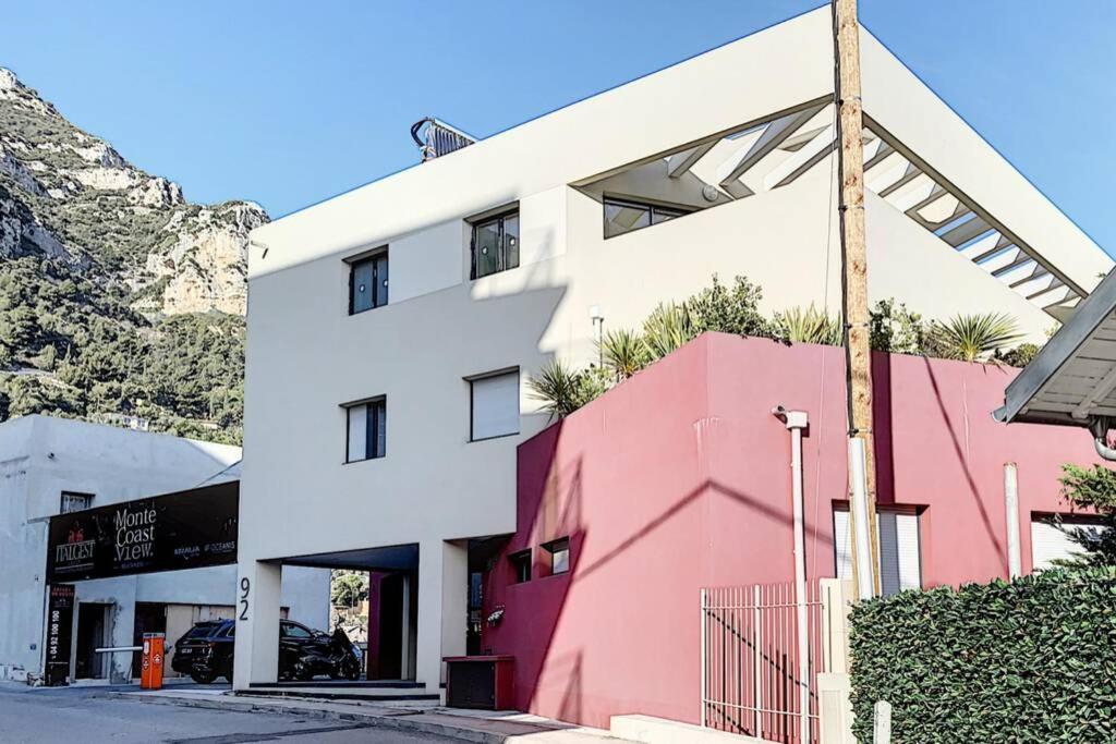 Great Studio With A Sea View And Parking In 400 Meters From Monaco Beausoleil Exterior foto